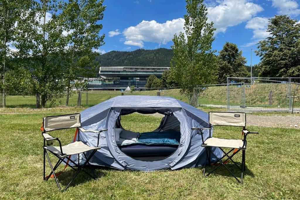Spielberg Bei Knittelfeld Grandprixcamp, Closest To The Red Bull Ring, Up To 4 Guests In A Tent מראה חיצוני תמונה